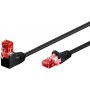 Goobay | CAT 6 | Patch cable | Unshielded twisted pair (UTP) | Male | RJ-45 | Male | RJ-45 | Black | 0.5 m - 2
